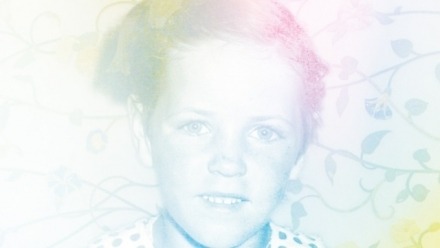 Image of young girl, excerpt from book cover